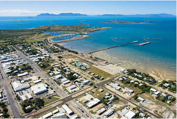 Aerial Photo Bowen CBD Area Aerial Photography