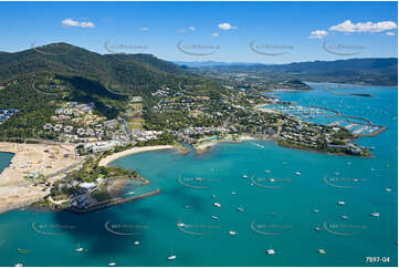 Aerial Photo Airlie Beach QLD Aerial Photography