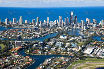 Aerial Photo Bundall QLD Aerial Photography