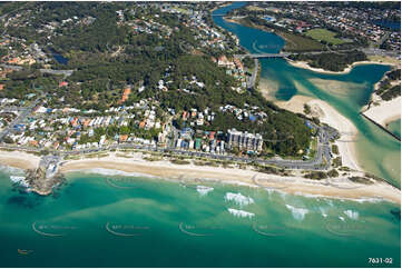 Aerial Photo Currumbin QLD Aerial Photography