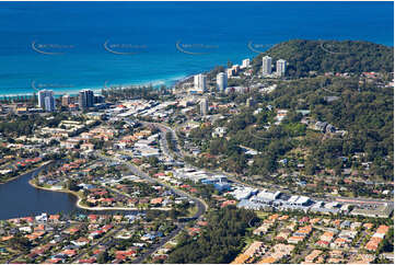 Aerial Photo Burleigh Heads QLD Aerial Photography