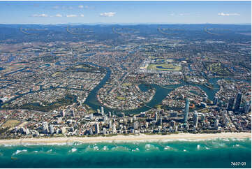 Aerial Photo Surfers Paradise QLD Aerial Photography