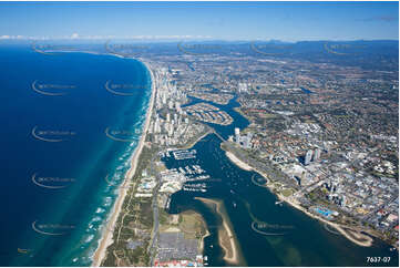 Aerial Photo Surfers Paradise QLD Aerial Photography