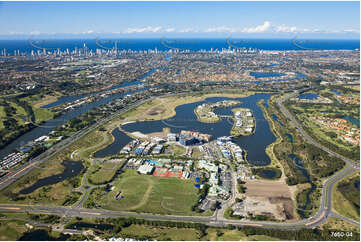 Aerial Photo Carrara QLD Aerial Photography