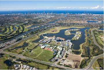 Aerial Photo Carrara QLD Aerial Photography