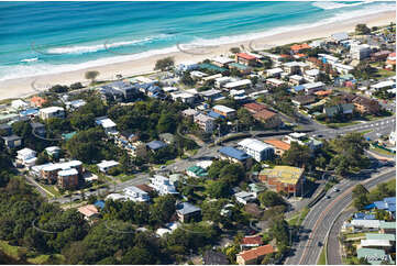 Aerial Photo Tugun QLD Aerial Photography