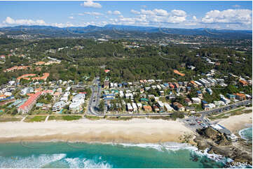 Aerial Photo Currumbin QLD Aerial Photography