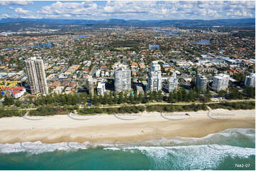 Aerial Photo Burleigh Heads QLD Aerial Photography