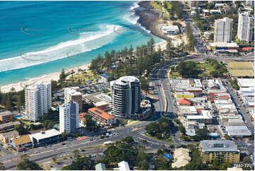 Aerial Photo Burleigh Heads QLD Aerial Photography