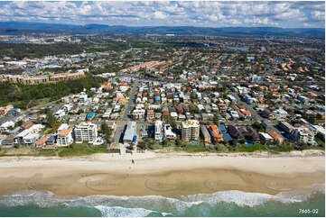 Aerial Photo Mermaid Beach QLD Aerial Photography