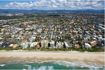 Aerial Photo Mermaid Beach QLD Aerial Photography