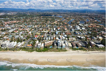 Aerial Photo Mermaid Beach QLD Aerial Photography