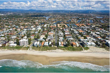 Aerial Photo Mermaid Beach QLD Aerial Photography