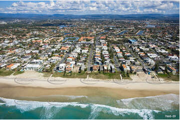 Aerial Photo Mermaid Beach QLD Aerial Photography