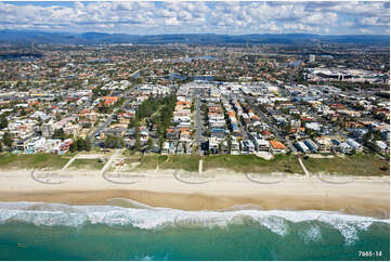 Aerial Photo Mermaid Beach QLD Aerial Photography