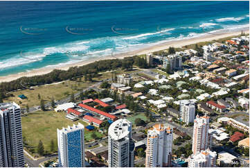 Aerial Photo Mermaid Beach QLD Aerial Photography