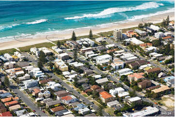 Aerial Photo Mermaid Beach QLD Aerial Photography