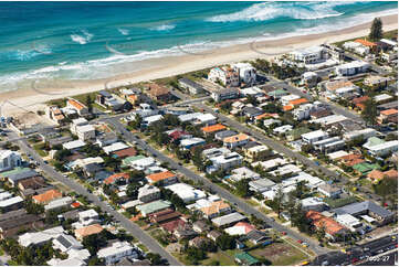 Aerial Photo Mermaid Beach QLD Aerial Photography