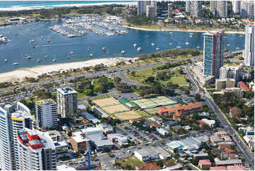 Aerial Photo Southport QLD Aerial Photography