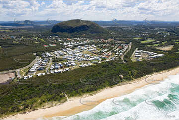 Aerial Photo Mount Coolum QLD Aerial Photography