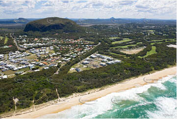 Aerial Photo Mount Coolum QLD Aerial Photography