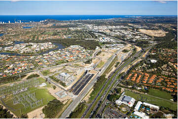 Aerial Photo Varsity Lakes QLD Aerial Photography