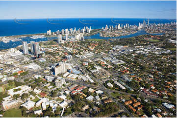 Aerial Photo Southport QLD Aerial Photography