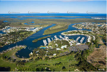Aerial Photo Sanctuary Cove QLD Aerial Photography