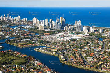 Aerial Photo Mermaid Waters QLD Aerial Photography