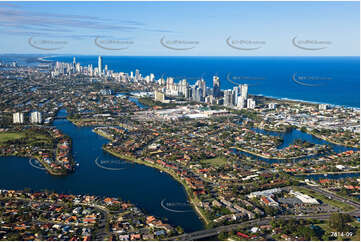 Aerial Photo Mermaid Waters QLD Aerial Photography