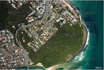 Vertical Aerial Photo Burleigh Heads QLD Aerial Photography