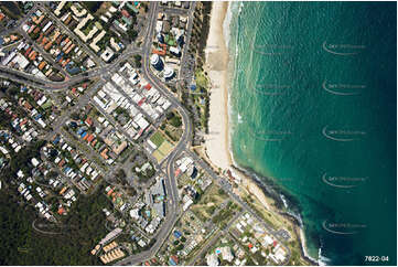 Vertical Aerial Photo Burleigh Heads QLD Aerial Photography