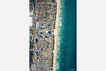 Vertical Aerial Photo Broadbeach QLD Aerial Photography