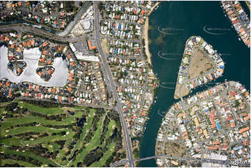 Vertical Aerial Photo Southport QLD Aerial Photography