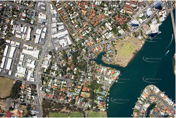 Vertical Aerial Photo Southport QLD Aerial Photography
