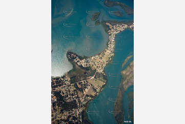 Vertical Aerial Photo Russell Island QLD Aerial Photography