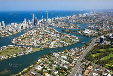 Aerial Photo Southport QLD Aerial Photography