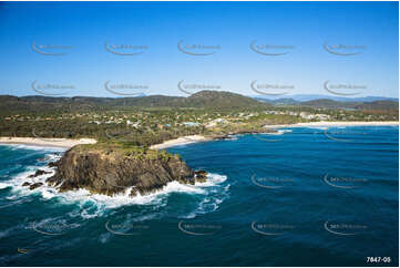 Aerial Photo Cabarita Beach / Bogangar NSW Aerial Photography