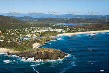 Aerial Photo Cabarita Beach / Bogangar NSW Aerial Photography