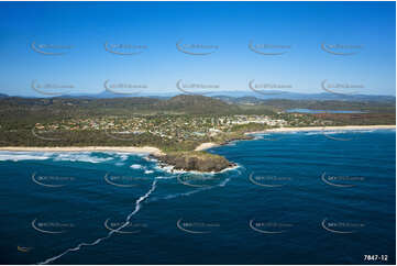 Aerial Photo Cabarita Beach / Bogangar NSW Aerial Photography