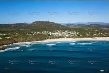 Aerial Photo Cabarita Beach / Bogangar NSW Aerial Photography