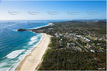 Aerial Photo Cabarita Beach / Bogangar NSW Aerial Photography