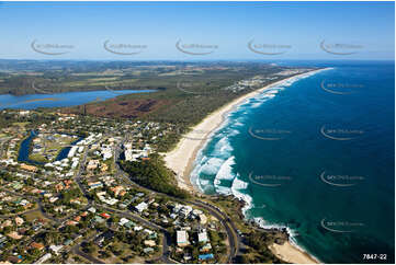 Aerial Photo Cabarita Beach / Bogangar NSW Aerial Photography