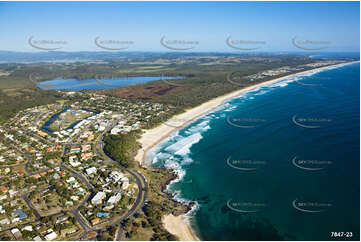 Aerial Photo Cabarita Beach / Bogangar NSW Aerial Photography