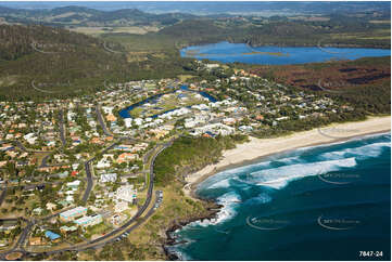 Aerial Photo Cabarita Beach / Bogangar NSW Aerial Photography