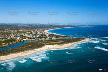 Aerial Photo Kingscliff NSW Aerial Photography