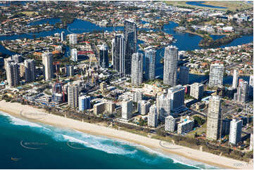 Aerial Photo Surfers Paradise QLD Aerial Photography