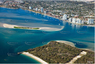 Gold Coast Broadwater Island QLD Aerial Photography