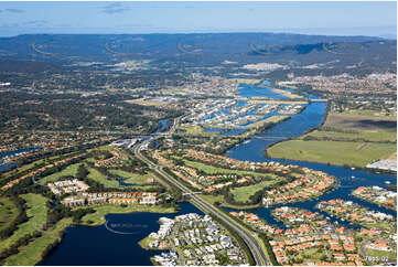 Aerial Photo Hope Island QLD Aerial Photography