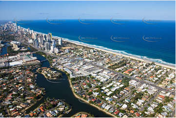 Aerial Photo Mermaid Waters QLD Aerial Photography